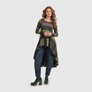 Urban by Alembika Wine Bar High Low Top with Stripes Size 6 (US 16-18)